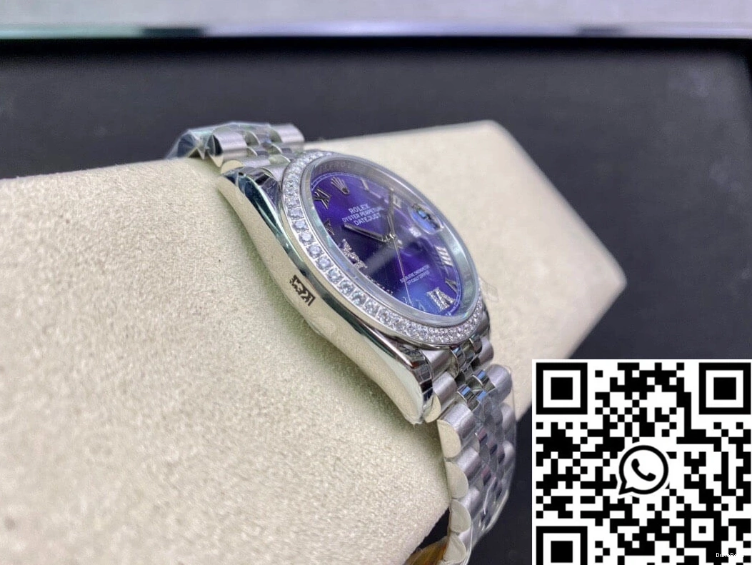 EW Datejust Factory Rolex M126284RBR-0013 Bezel Diamond-set 1017